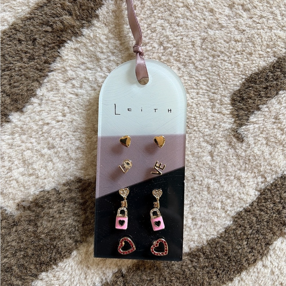 Leith 5 pack Earrings Set